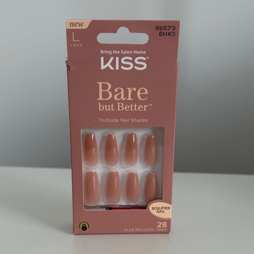 KISS Bare but Better TruNude Nail Shades - Brown